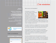 Tablet Screenshot of dereisdokter.nl